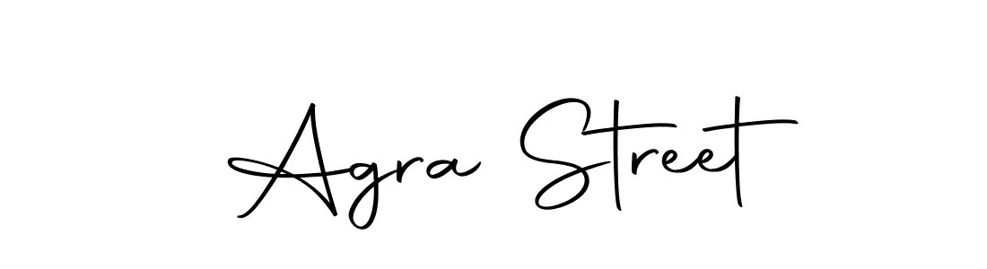 Similarly Autography-DOLnW is the best handwritten signature design. Signature creator online .You can use it as an online autograph creator for name Agra Street. Agra Street signature style 10 images and pictures png