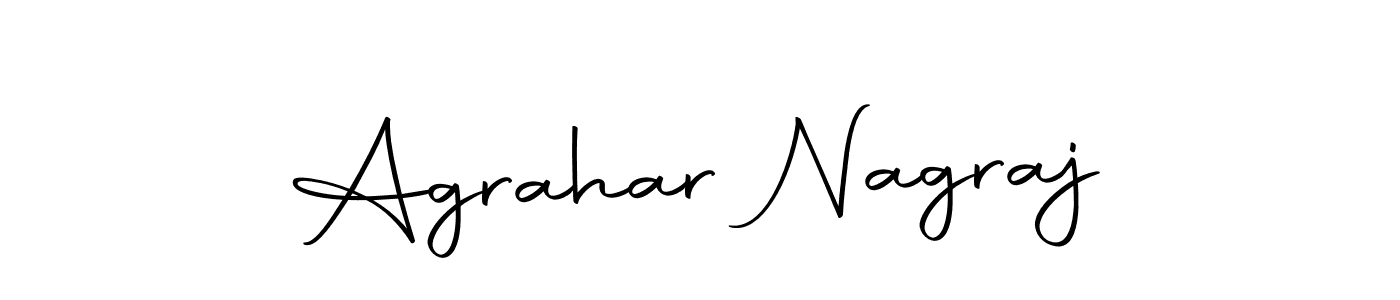 How to make Agrahar Nagraj signature? Autography-DOLnW is a professional autograph style. Create handwritten signature for Agrahar Nagraj name. Agrahar Nagraj signature style 10 images and pictures png