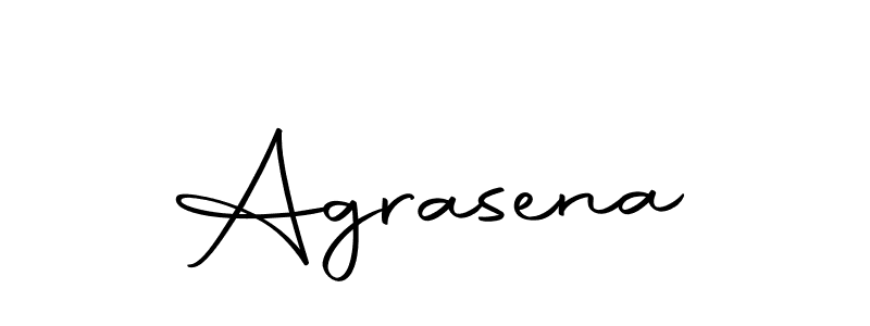 Create a beautiful signature design for name Agrasena. With this signature (Autography-DOLnW) fonts, you can make a handwritten signature for free. Agrasena signature style 10 images and pictures png