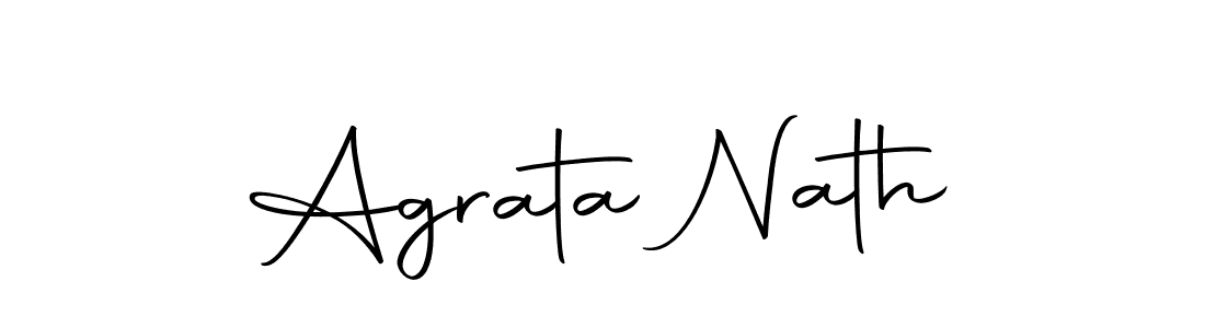 You should practise on your own different ways (Autography-DOLnW) to write your name (Agrata Nath) in signature. don't let someone else do it for you. Agrata Nath signature style 10 images and pictures png