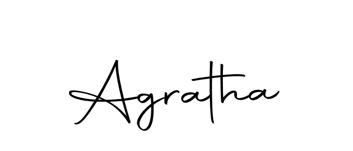 Agratha stylish signature style. Best Handwritten Sign (Autography-DOLnW) for my name. Handwritten Signature Collection Ideas for my name Agratha. Agratha signature style 10 images and pictures png