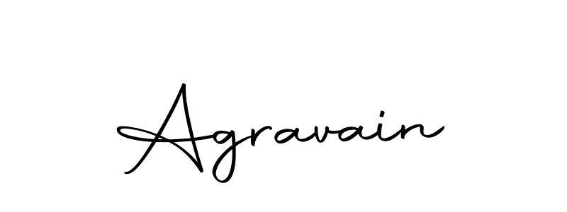 Make a beautiful signature design for name Agravain. With this signature (Autography-DOLnW) style, you can create a handwritten signature for free. Agravain signature style 10 images and pictures png