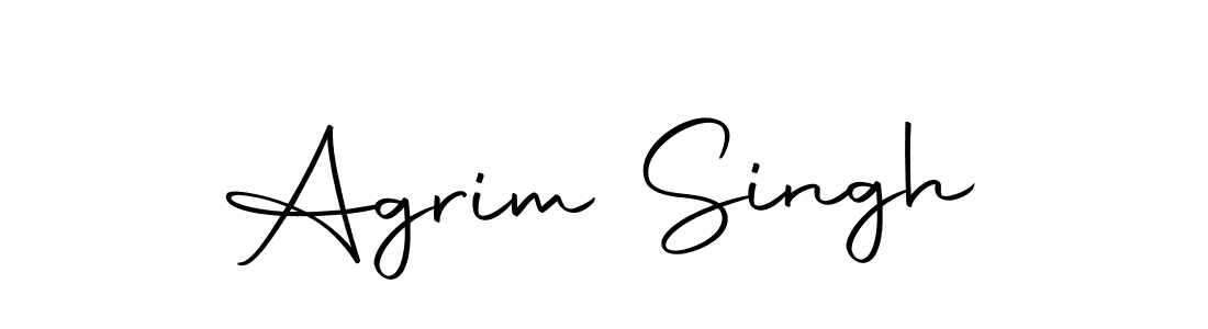 You should practise on your own different ways (Autography-DOLnW) to write your name (Agrim Singh) in signature. don't let someone else do it for you. Agrim Singh signature style 10 images and pictures png