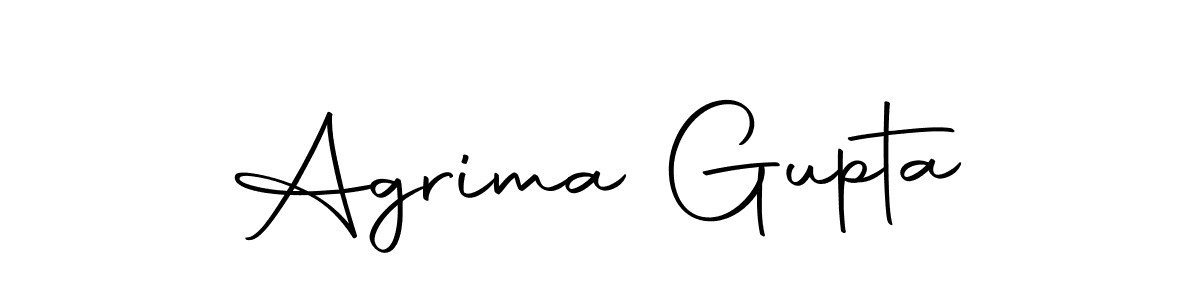 You should practise on your own different ways (Autography-DOLnW) to write your name (Agrima Gupta) in signature. don't let someone else do it for you. Agrima Gupta signature style 10 images and pictures png