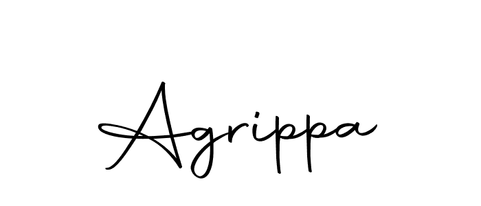 Make a beautiful signature design for name Agrippa. With this signature (Autography-DOLnW) style, you can create a handwritten signature for free. Agrippa signature style 10 images and pictures png