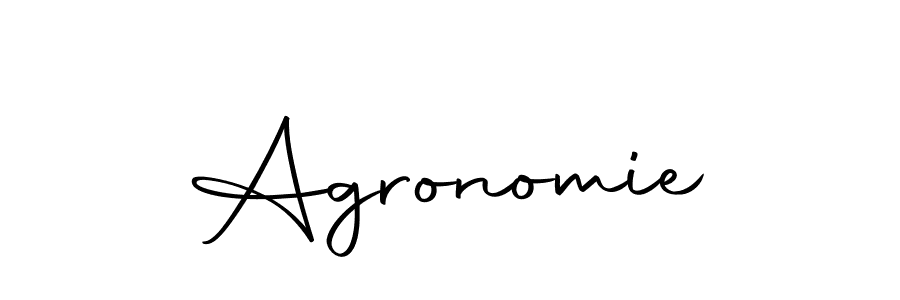 Use a signature maker to create a handwritten signature online. With this signature software, you can design (Autography-DOLnW) your own signature for name Agronomie. Agronomie signature style 10 images and pictures png