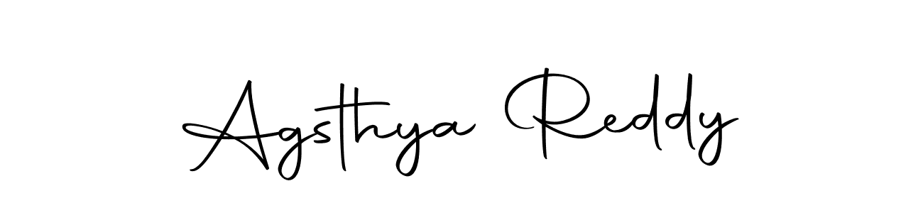 The best way (Autography-DOLnW) to make a short signature is to pick only two or three words in your name. The name Agsthya Reddy include a total of six letters. For converting this name. Agsthya Reddy signature style 10 images and pictures png