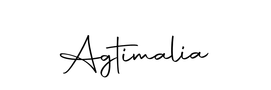 Make a beautiful signature design for name Agtimalia. With this signature (Autography-DOLnW) style, you can create a handwritten signature for free. Agtimalia signature style 10 images and pictures png