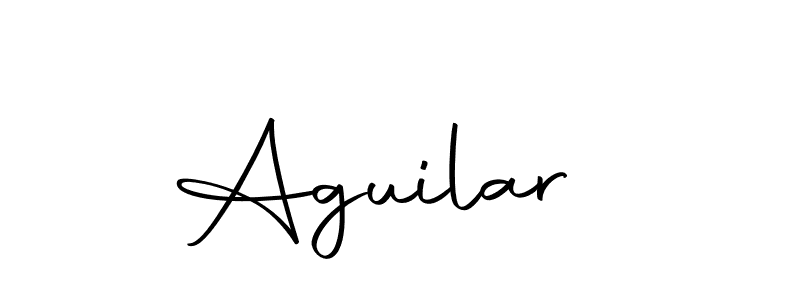 How to make Aguilar  name signature. Use Autography-DOLnW style for creating short signs online. This is the latest handwritten sign. Aguilar  signature style 10 images and pictures png