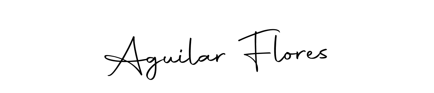 You should practise on your own different ways (Autography-DOLnW) to write your name (Aguilar Flores) in signature. don't let someone else do it for you. Aguilar Flores signature style 10 images and pictures png