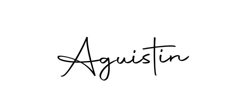 Design your own signature with our free online signature maker. With this signature software, you can create a handwritten (Autography-DOLnW) signature for name Aguistin. Aguistin signature style 10 images and pictures png