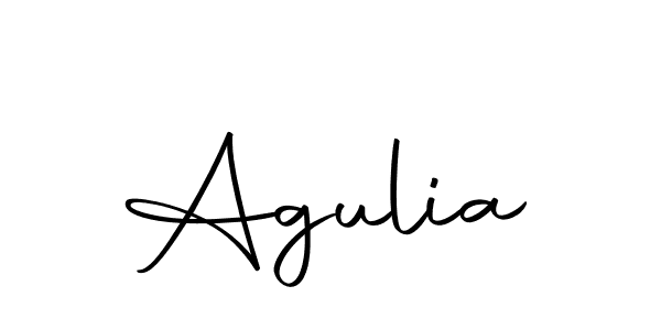 You should practise on your own different ways (Autography-DOLnW) to write your name (Agulia) in signature. don't let someone else do it for you. Agulia signature style 10 images and pictures png