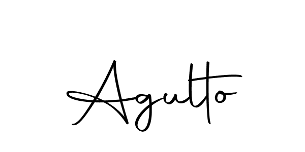 How to make Agulto signature? Autography-DOLnW is a professional autograph style. Create handwritten signature for Agulto name. Agulto signature style 10 images and pictures png