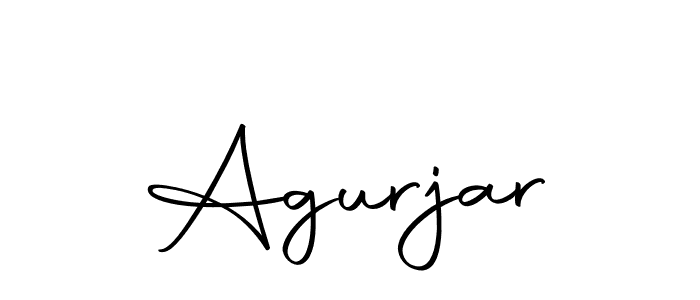 Use a signature maker to create a handwritten signature online. With this signature software, you can design (Autography-DOLnW) your own signature for name Agurjar. Agurjar signature style 10 images and pictures png