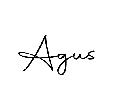 You should practise on your own different ways (Autography-DOLnW) to write your name (Agus) in signature. don't let someone else do it for you. Agus signature style 10 images and pictures png