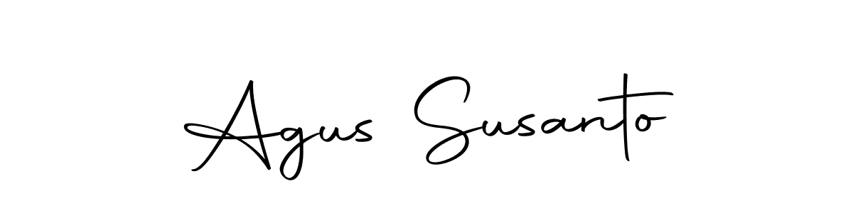 Make a short Agus Susanto signature style. Manage your documents anywhere anytime using Autography-DOLnW. Create and add eSignatures, submit forms, share and send files easily. Agus Susanto signature style 10 images and pictures png