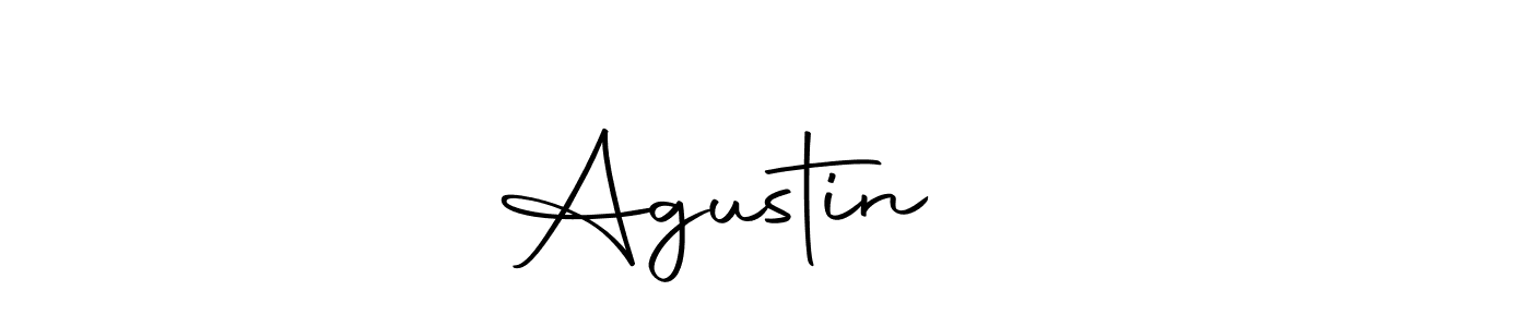 Create a beautiful signature design for name Agustin ❤️. With this signature (Autography-DOLnW) fonts, you can make a handwritten signature for free. Agustin ❤️ signature style 10 images and pictures png