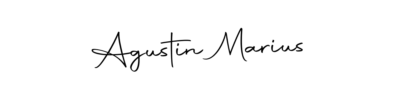 How to make Agustin Marius signature? Autography-DOLnW is a professional autograph style. Create handwritten signature for Agustin Marius name. Agustin Marius signature style 10 images and pictures png