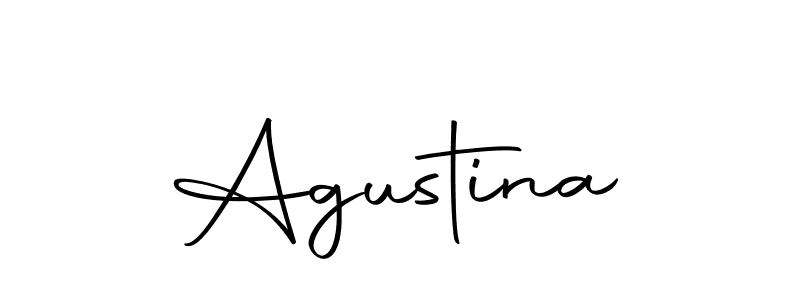 Also we have Agustina name is the best signature style. Create professional handwritten signature collection using Autography-DOLnW autograph style. Agustina signature style 10 images and pictures png