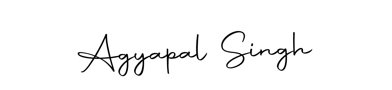 Make a beautiful signature design for name Agyapal Singh. With this signature (Autography-DOLnW) style, you can create a handwritten signature for free. Agyapal Singh signature style 10 images and pictures png
