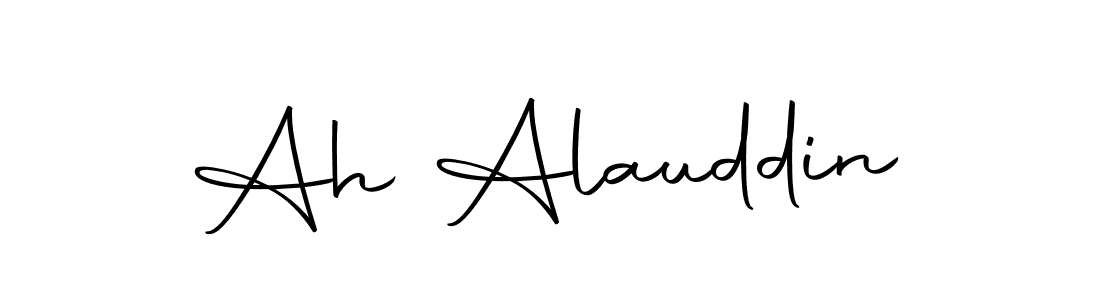 How to make Ah Alauddin name signature. Use Autography-DOLnW style for creating short signs online. This is the latest handwritten sign. Ah Alauddin signature style 10 images and pictures png