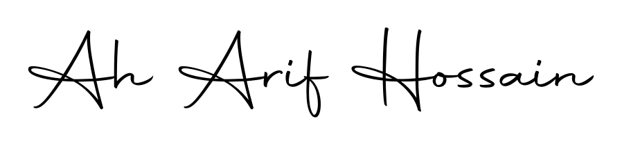 Make your name Ah Arif Hossain memorable on every contract using Autography-DOLnW autograph style. Instant transparent background export available. Ah Arif Hossain signature style 10 images and pictures png