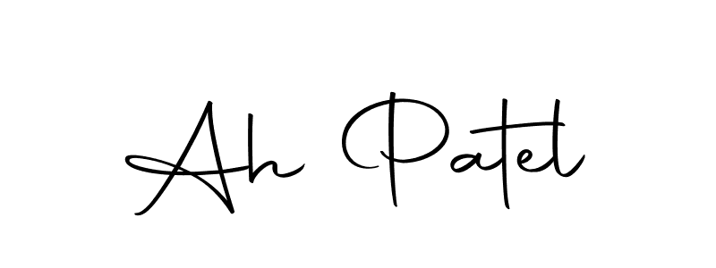 Design your own signature with our free online signature maker. With this signature software, you can create a handwritten (Autography-DOLnW) signature for name Ah Patel. Ah Patel signature style 10 images and pictures png