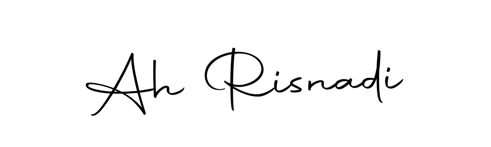 Design your own signature with our free online signature maker. With this signature software, you can create a handwritten (Autography-DOLnW) signature for name Ah Risnadi. Ah Risnadi signature style 10 images and pictures png