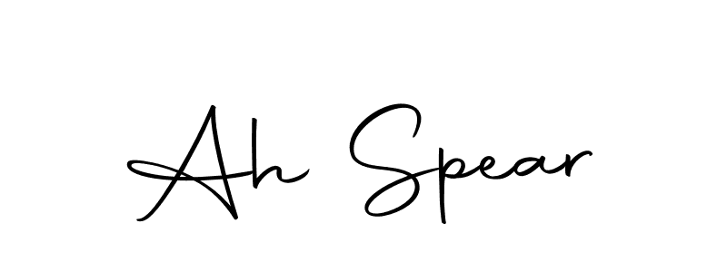 Also we have Ah Spear name is the best signature style. Create professional handwritten signature collection using Autography-DOLnW autograph style. Ah Spear signature style 10 images and pictures png