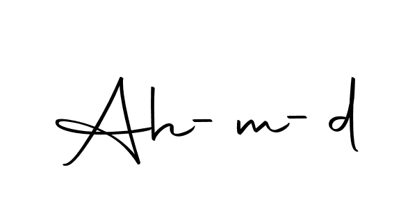 How to Draw Ah-m-d signature style? Autography-DOLnW is a latest design signature styles for name Ah-m-d. Ah-m-d signature style 10 images and pictures png