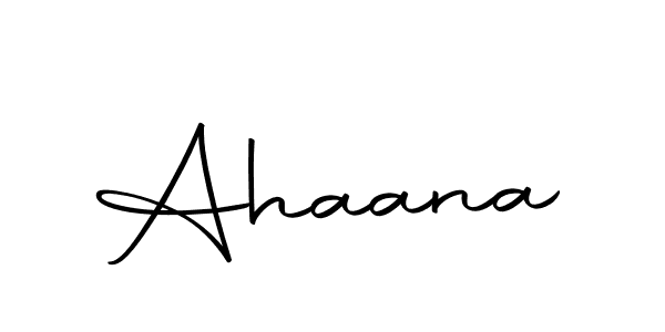 Make a beautiful signature design for name Ahaana. Use this online signature maker to create a handwritten signature for free. Ahaana signature style 10 images and pictures png