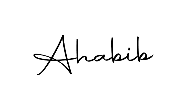 if you are searching for the best signature style for your name Ahabib. so please give up your signature search. here we have designed multiple signature styles  using Autography-DOLnW. Ahabib signature style 10 images and pictures png
