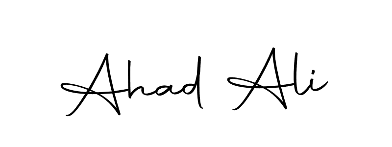 Make a beautiful signature design for name Ahad Ali. With this signature (Autography-DOLnW) style, you can create a handwritten signature for free. Ahad Ali signature style 10 images and pictures png
