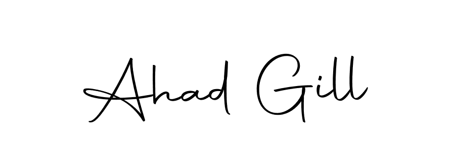 You should practise on your own different ways (Autography-DOLnW) to write your name (Ahad Gill) in signature. don't let someone else do it for you. Ahad Gill signature style 10 images and pictures png