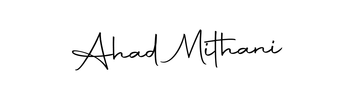 Ahad Mithani stylish signature style. Best Handwritten Sign (Autography-DOLnW) for my name. Handwritten Signature Collection Ideas for my name Ahad Mithani. Ahad Mithani signature style 10 images and pictures png