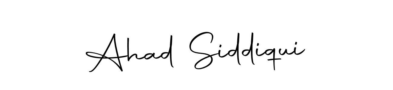 Use a signature maker to create a handwritten signature online. With this signature software, you can design (Autography-DOLnW) your own signature for name Ahad Siddiqui. Ahad Siddiqui signature style 10 images and pictures png