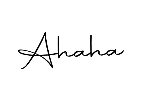 How to make Ahaha signature? Autography-DOLnW is a professional autograph style. Create handwritten signature for Ahaha name. Ahaha signature style 10 images and pictures png