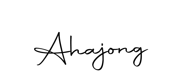 How to make Ahajong signature? Autography-DOLnW is a professional autograph style. Create handwritten signature for Ahajong name. Ahajong signature style 10 images and pictures png