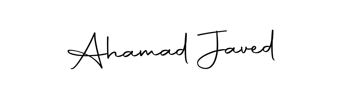 Make a beautiful signature design for name Ahamad Javed. Use this online signature maker to create a handwritten signature for free. Ahamad Javed signature style 10 images and pictures png