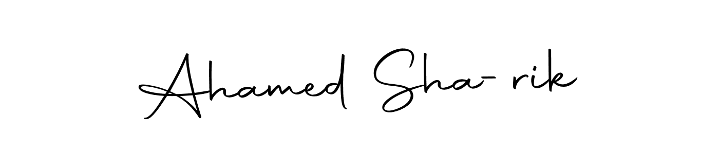 It looks lik you need a new signature style for name Ahamed Sha-rik. Design unique handwritten (Autography-DOLnW) signature with our free signature maker in just a few clicks. Ahamed Sha-rik signature style 10 images and pictures png