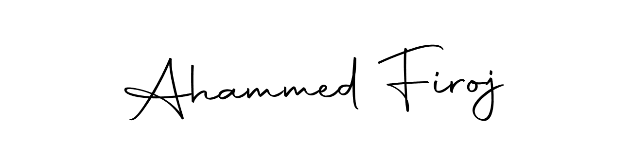 You should practise on your own different ways (Autography-DOLnW) to write your name (Ahammed Firoj) in signature. don't let someone else do it for you. Ahammed Firoj signature style 10 images and pictures png