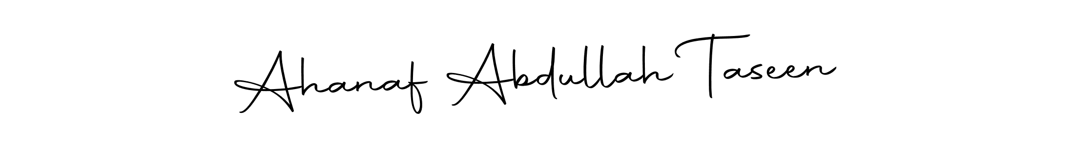 You can use this online signature creator to create a handwritten signature for the name Ahanaf Abdullah Taseen. This is the best online autograph maker. Ahanaf Abdullah Taseen signature style 10 images and pictures png