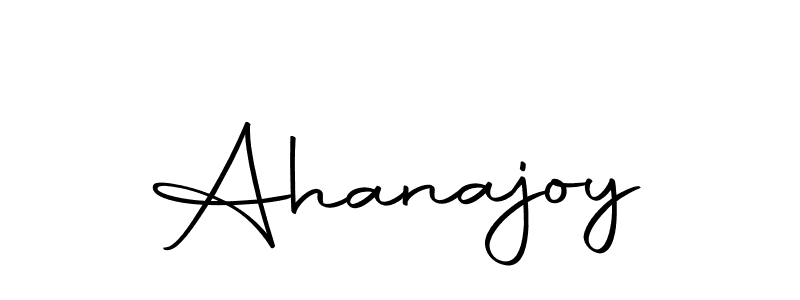 You can use this online signature creator to create a handwritten signature for the name Ahanajoy. This is the best online autograph maker. Ahanajoy signature style 10 images and pictures png