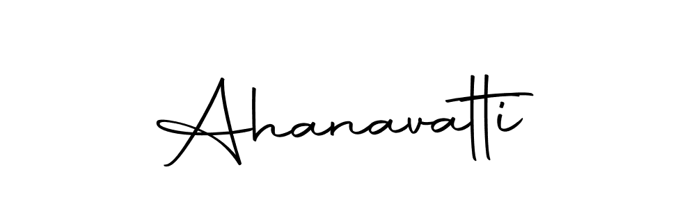 Ahanavatti stylish signature style. Best Handwritten Sign (Autography-DOLnW) for my name. Handwritten Signature Collection Ideas for my name Ahanavatti. Ahanavatti signature style 10 images and pictures png