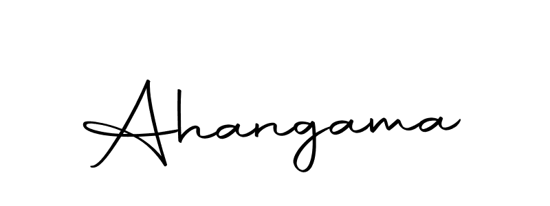 Also we have Ahangama name is the best signature style. Create professional handwritten signature collection using Autography-DOLnW autograph style. Ahangama signature style 10 images and pictures png