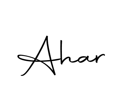 Design your own signature with our free online signature maker. With this signature software, you can create a handwritten (Autography-DOLnW) signature for name Ahar. Ahar signature style 10 images and pictures png