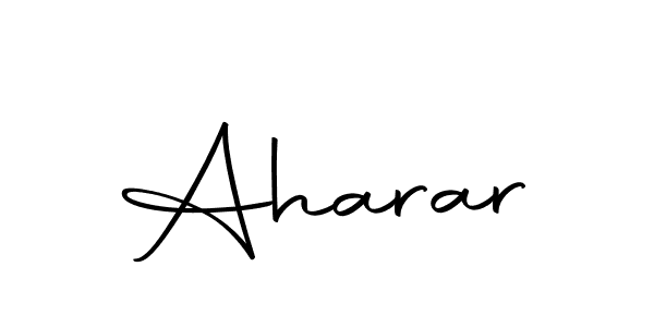 Make a beautiful signature design for name Aharar. Use this online signature maker to create a handwritten signature for free. Aharar signature style 10 images and pictures png