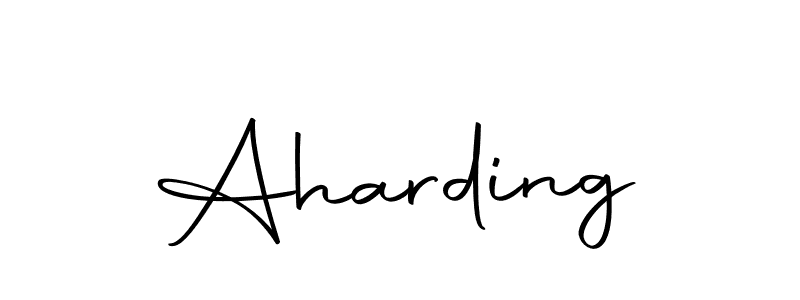 You should practise on your own different ways (Autography-DOLnW) to write your name (Aharding) in signature. don't let someone else do it for you. Aharding signature style 10 images and pictures png