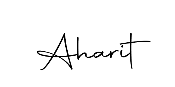 Here are the top 10 professional signature styles for the name Aharit. These are the best autograph styles you can use for your name. Aharit signature style 10 images and pictures png