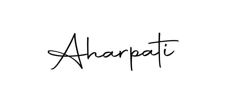 Make a beautiful signature design for name Aharpati. Use this online signature maker to create a handwritten signature for free. Aharpati signature style 10 images and pictures png